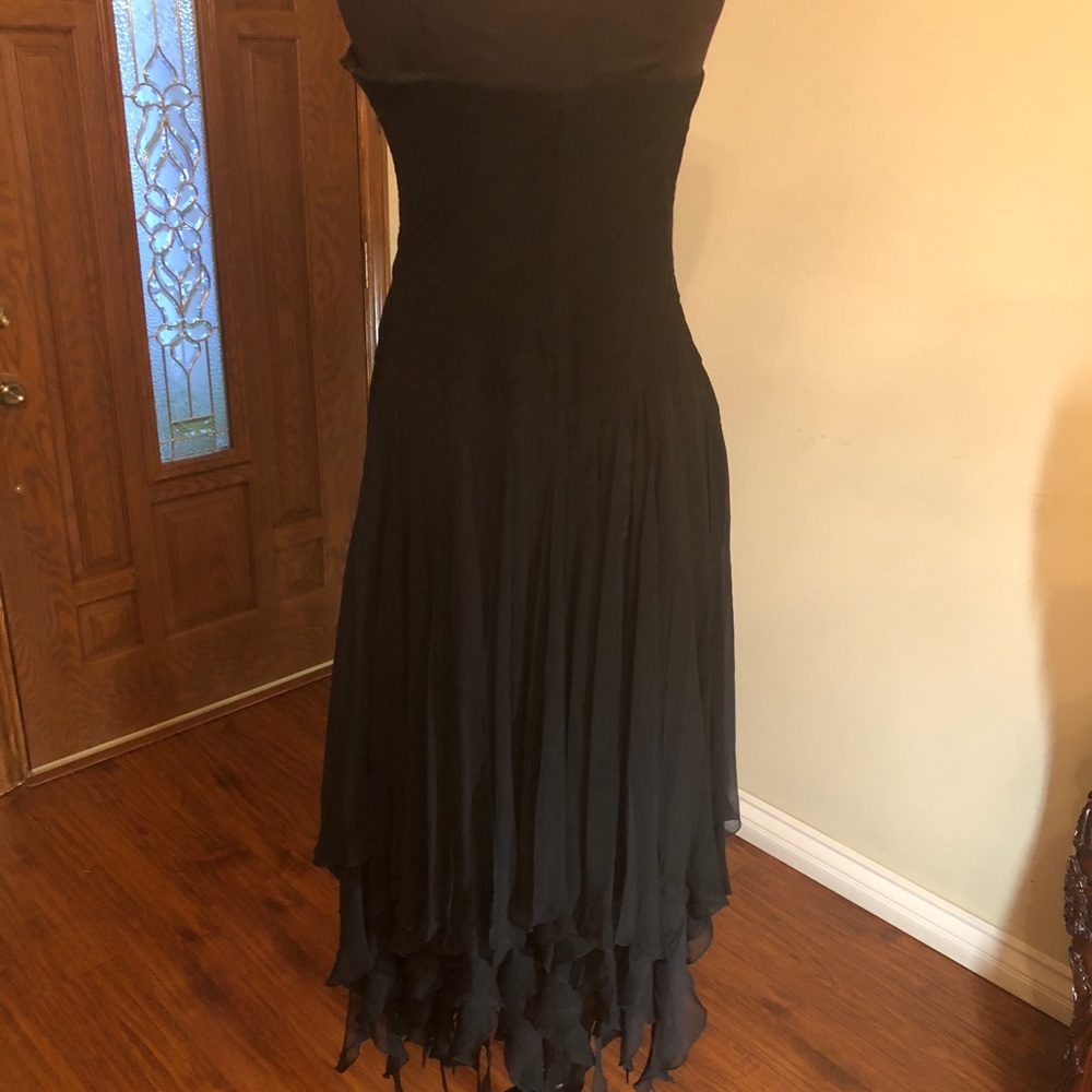 Black evening gown